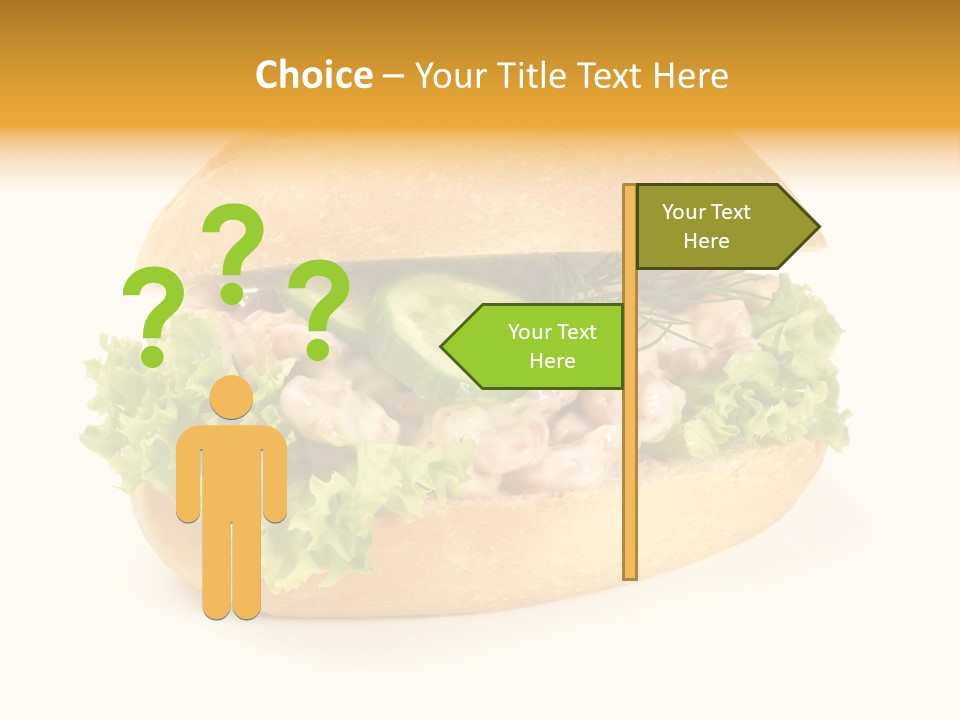 Salat Mayonaise Limonenmayonaise PowerPoint Template