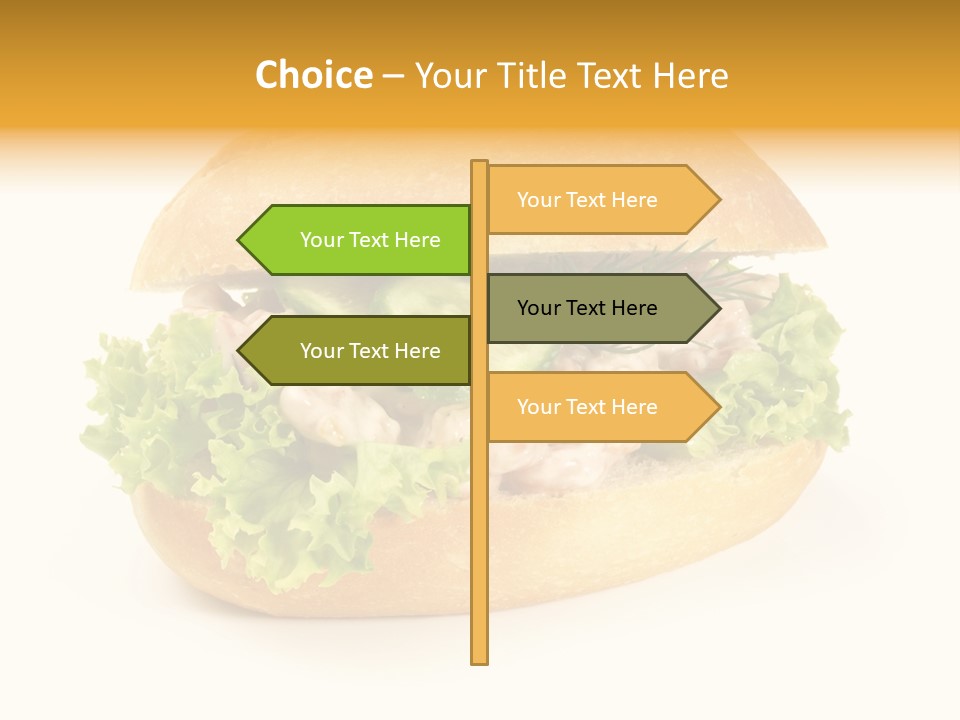 Salat Mayonaise Limonenmayonaise PowerPoint Template