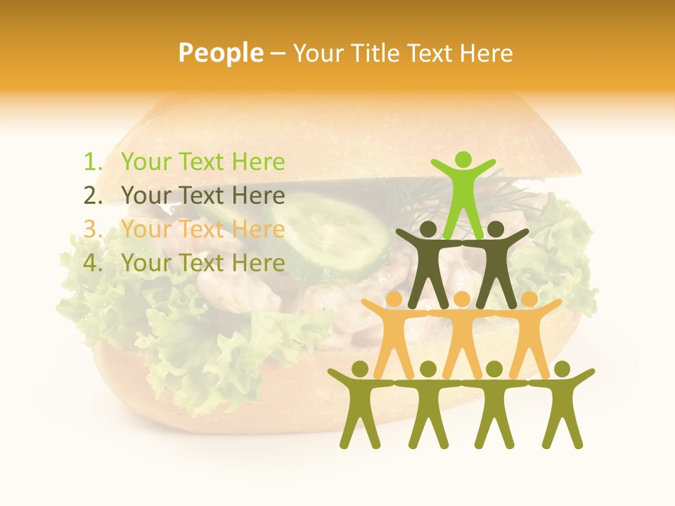 Salat Mayonaise Limonenmayonaise PowerPoint Template