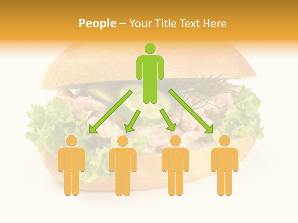 Salat Mayonaise Limonenmayonaise PowerPoint Template