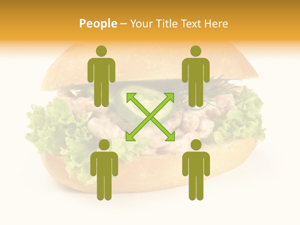 Salat Mayonaise Limonenmayonaise PowerPoint Template