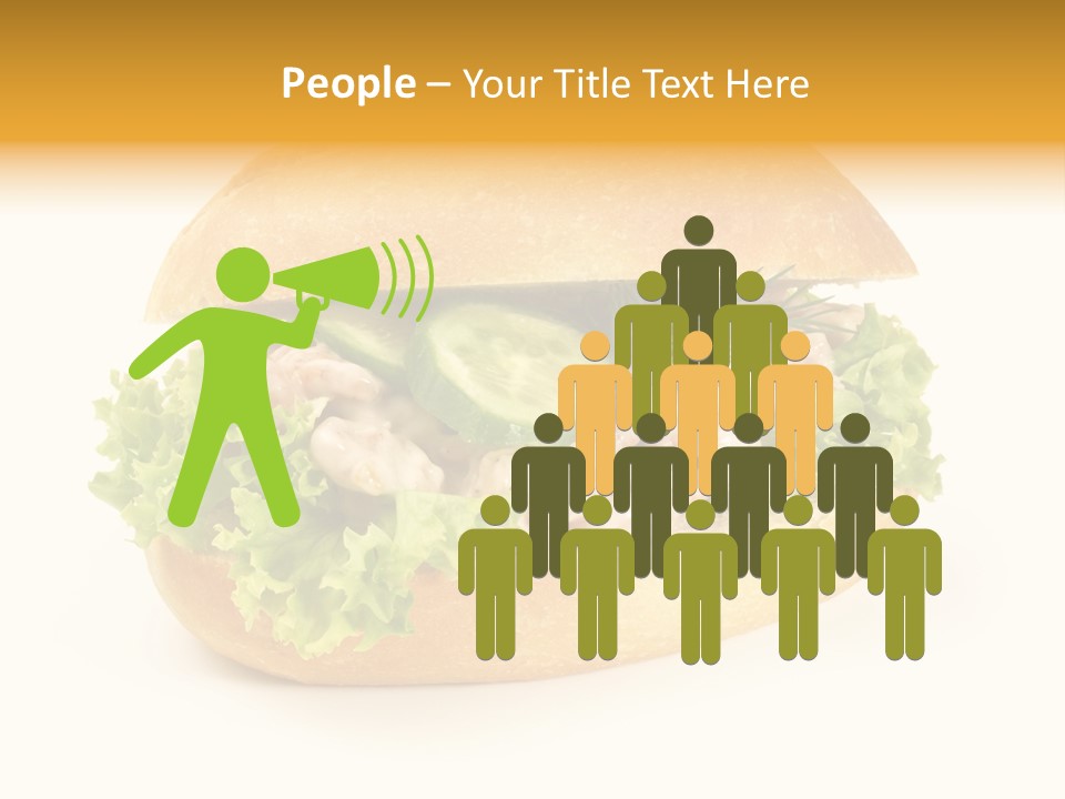 Salat Mayonaise Limonenmayonaise PowerPoint Template