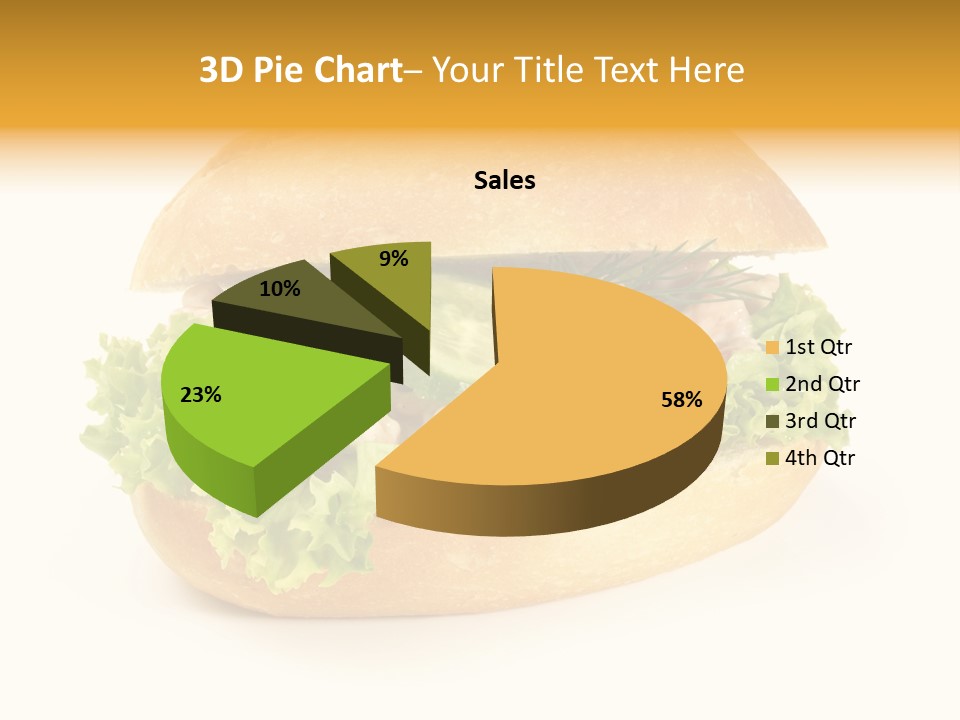 Salat Mayonaise Limonenmayonaise PowerPoint Template