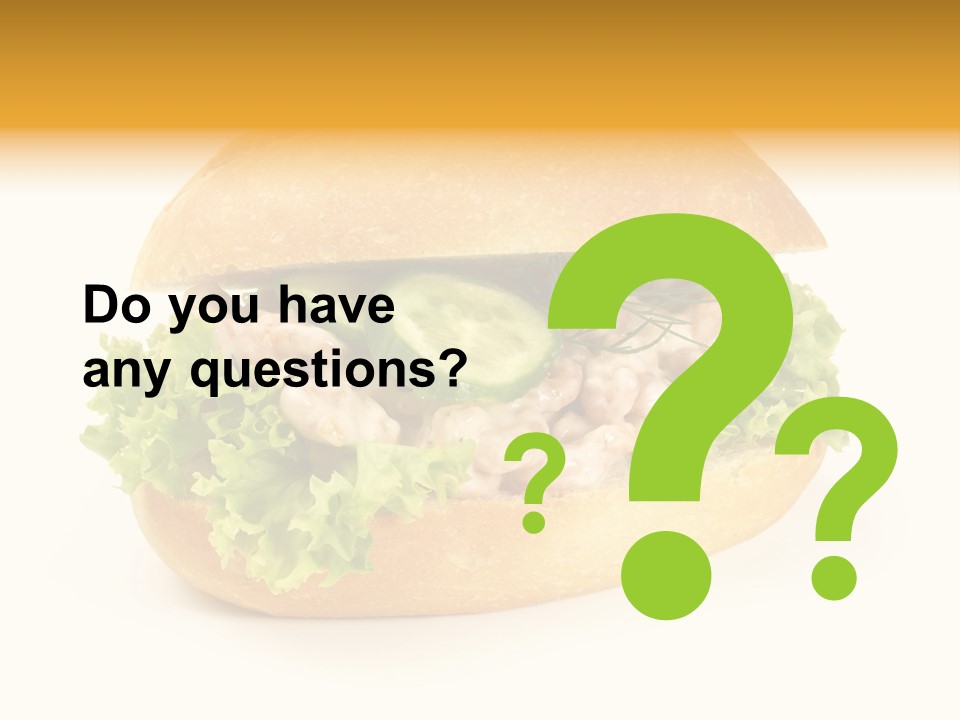 Salat Mayonaise Limonenmayonaise PowerPoint Template