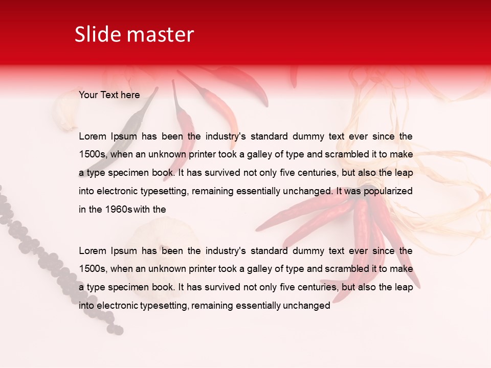 Cooking Cook Fiery PowerPoint Template