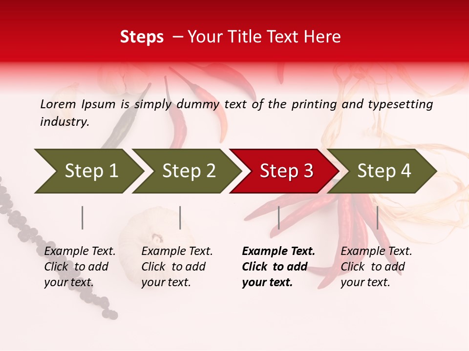 Cooking Cook Fiery PowerPoint Template