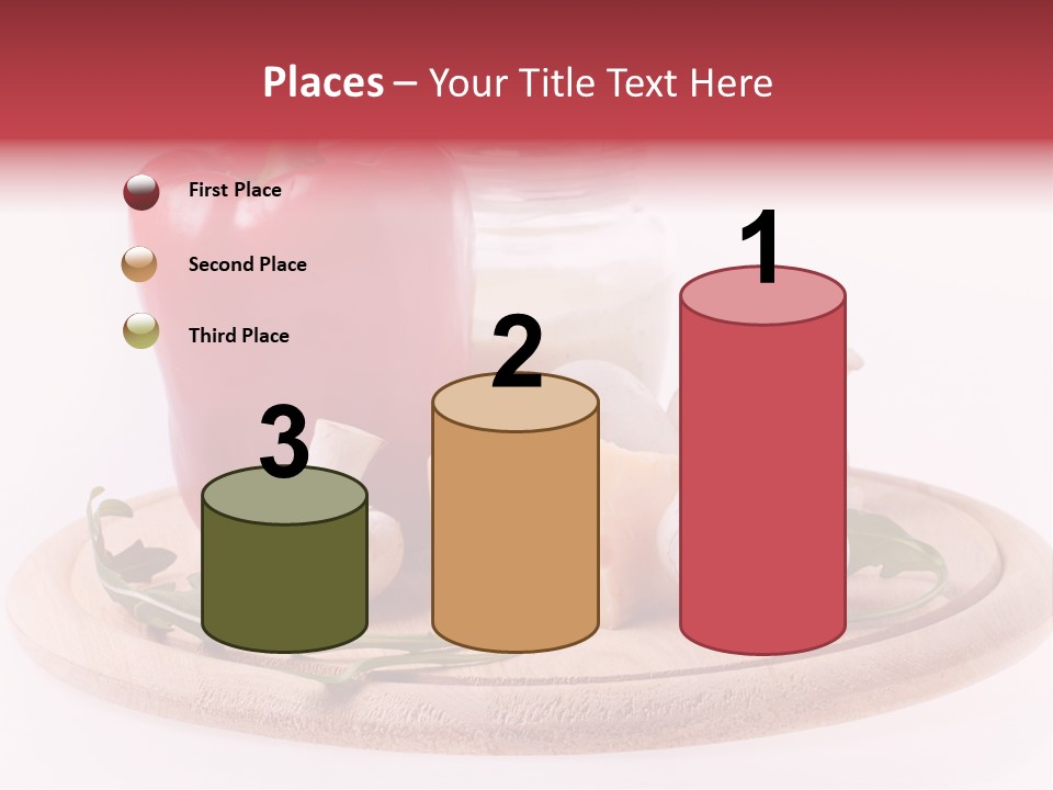 Nutrition Leaf Rukola PowerPoint Template