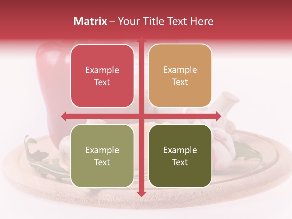 Nutrition Leaf Rukola PowerPoint Template