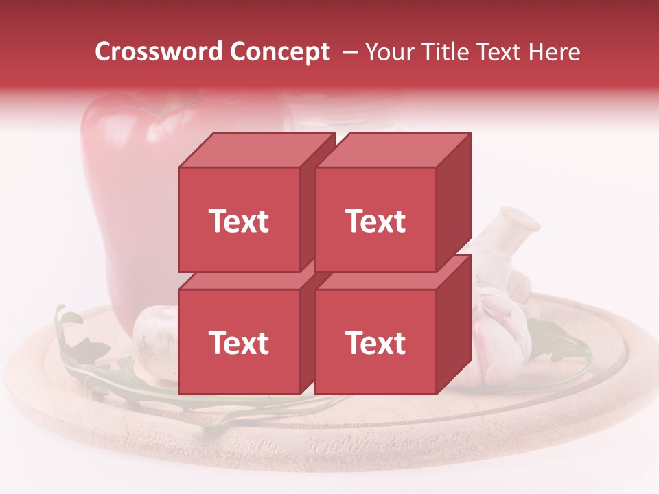 Nutrition Leaf Rukola PowerPoint Template