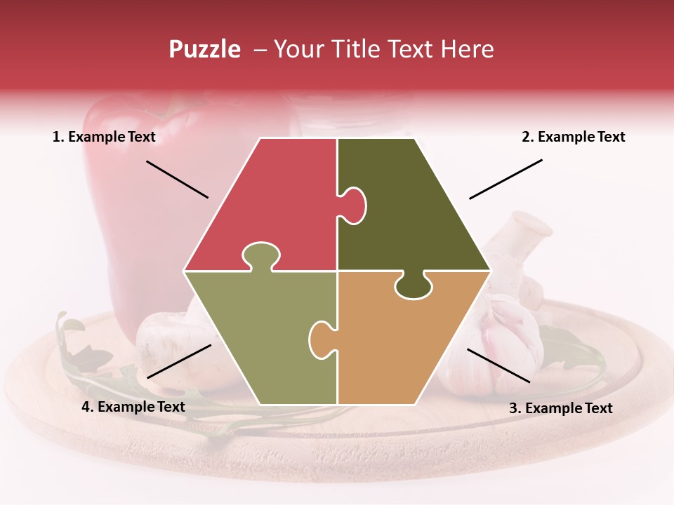 Nutrition Leaf Rukola PowerPoint Template