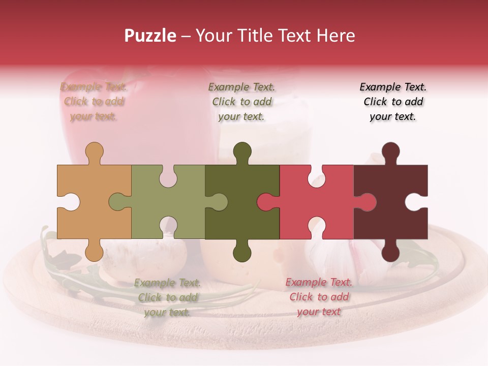 Nutrition Leaf Rukola PowerPoint Template