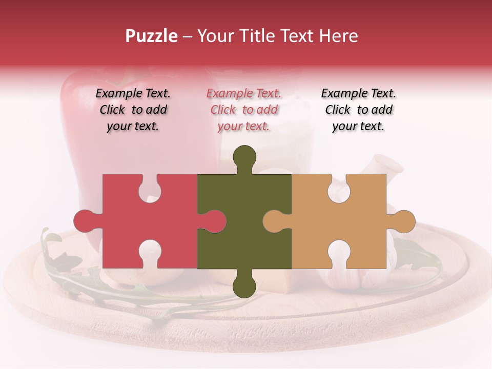 Nutrition Leaf Rukola PowerPoint Template