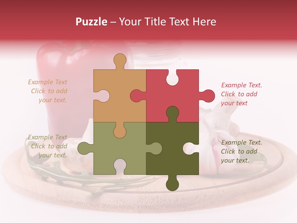 Nutrition Leaf Rukola PowerPoint Template