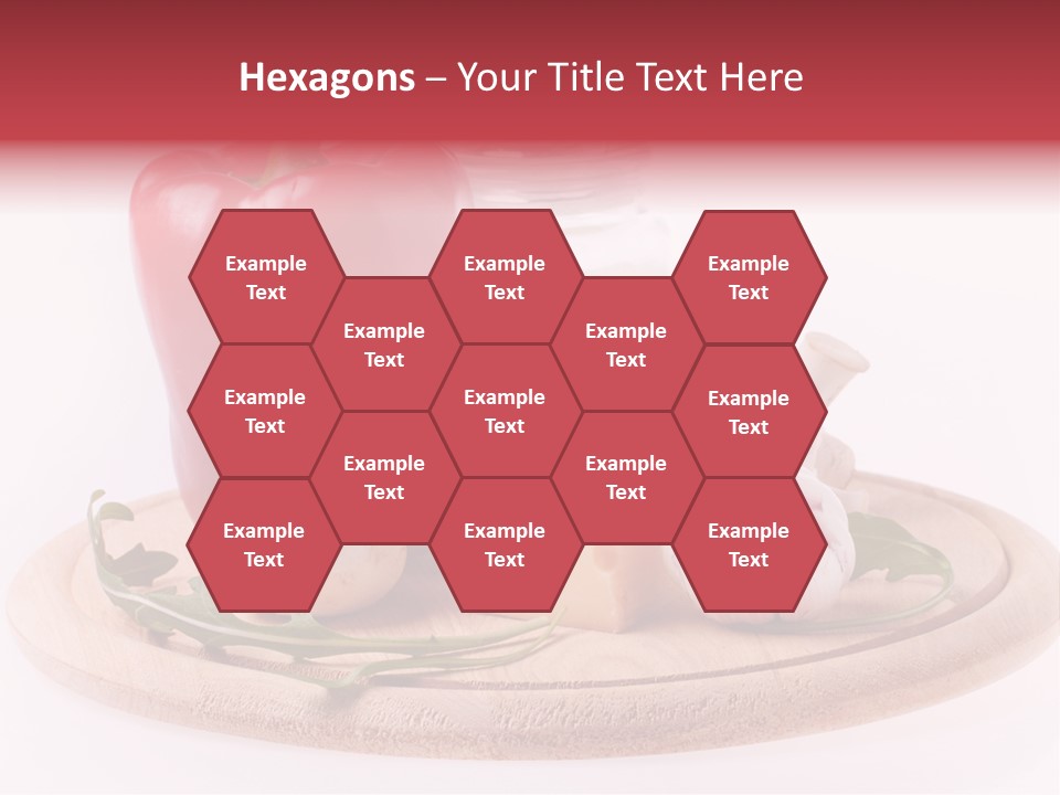 Nutrition Leaf Rukola PowerPoint Template