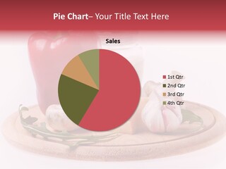 Nutrition Leaf Rukola PowerPoint Template