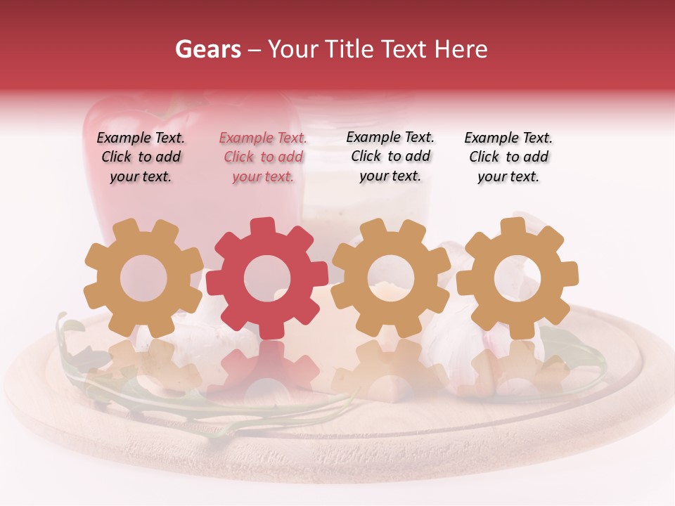 Nutrition Leaf Rukola PowerPoint Template