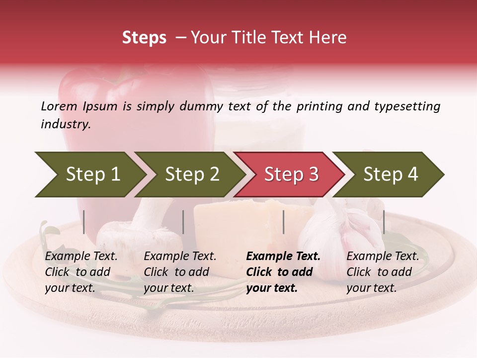 Nutrition Leaf Rukola PowerPoint Template