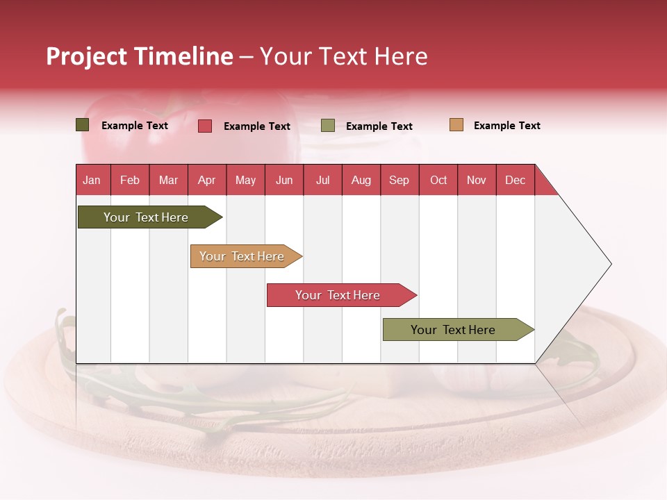 Nutrition Leaf Rukola PowerPoint Template