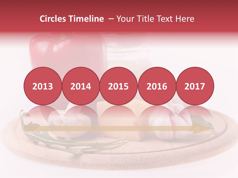 Nutrition Leaf Rukola PowerPoint Template