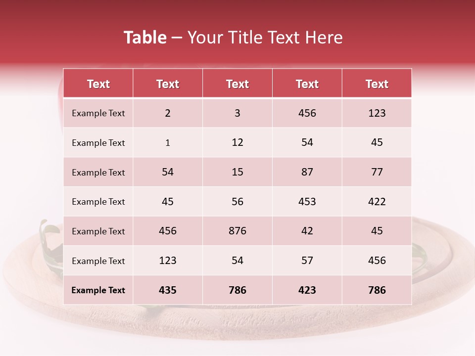 Nutrition Leaf Rukola PowerPoint Template