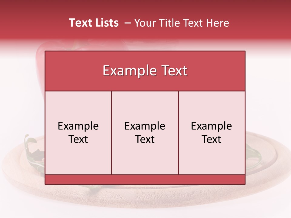 Nutrition Leaf Rukola PowerPoint Template