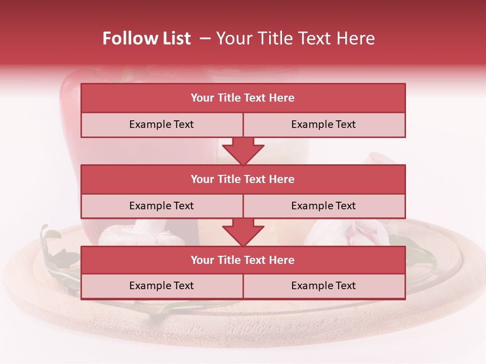 Nutrition Leaf Rukola PowerPoint Template