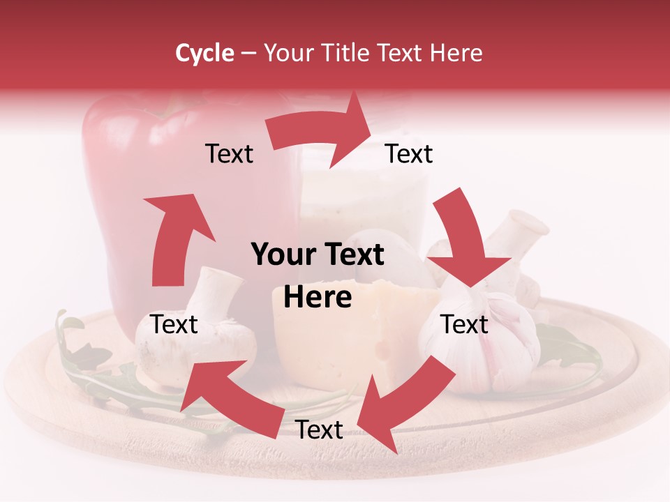 Nutrition Leaf Rukola PowerPoint Template