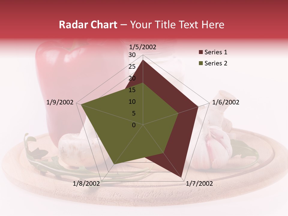 Nutrition Leaf Rukola PowerPoint Template