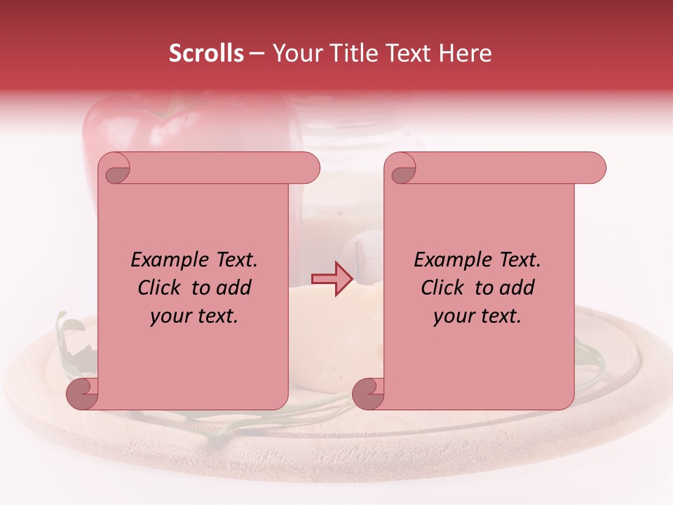 Nutrition Leaf Rukola PowerPoint Template