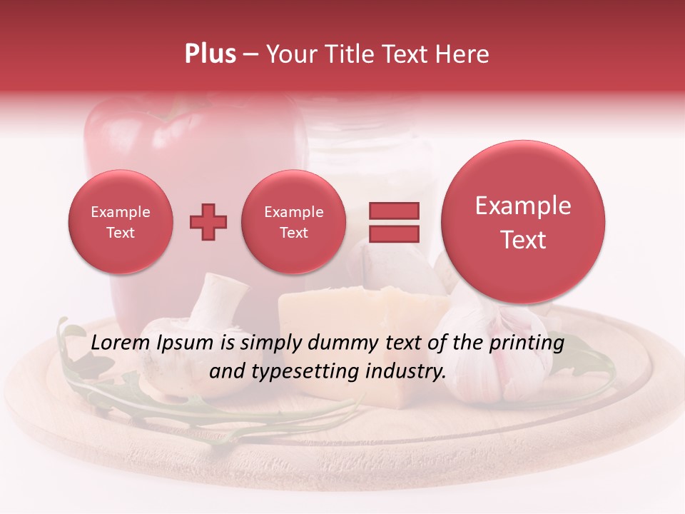 Nutrition Leaf Rukola PowerPoint Template