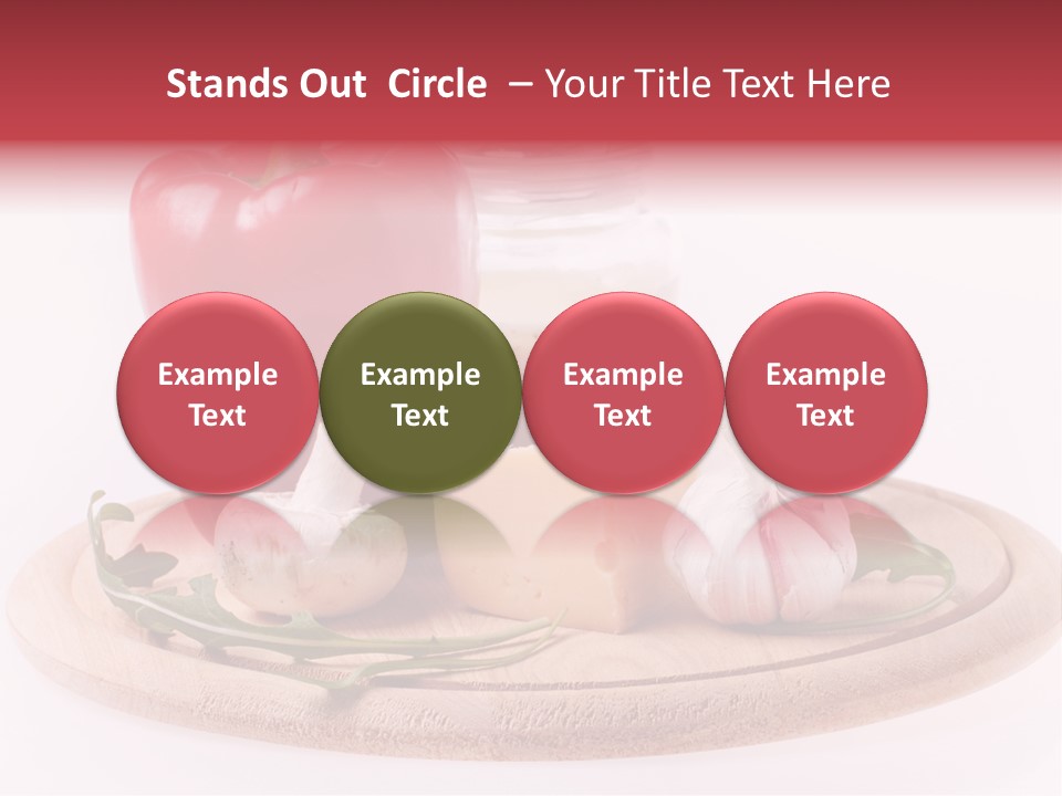 Nutrition Leaf Rukola PowerPoint Template