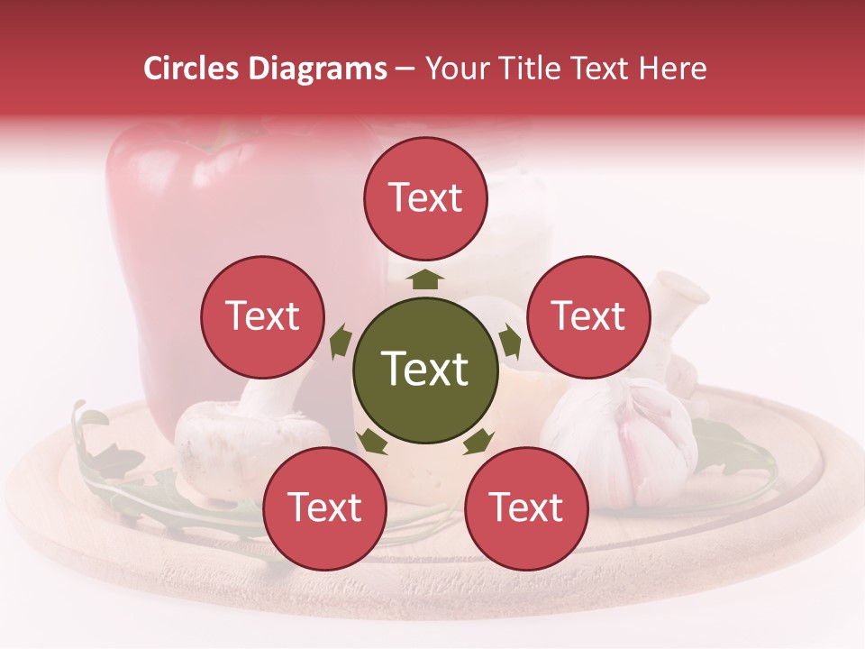 Nutrition Leaf Rukola PowerPoint Template