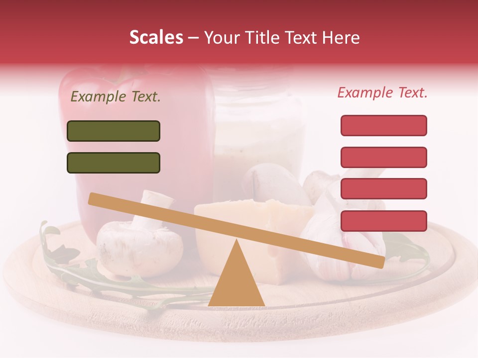 Nutrition Leaf Rukola PowerPoint Template