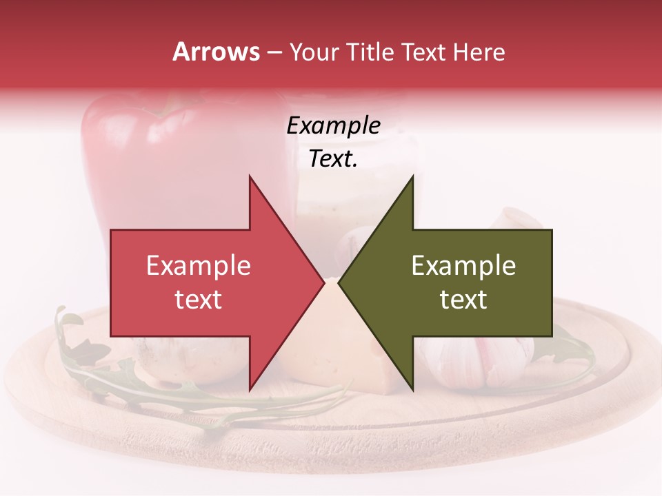 Nutrition Leaf Rukola PowerPoint Template