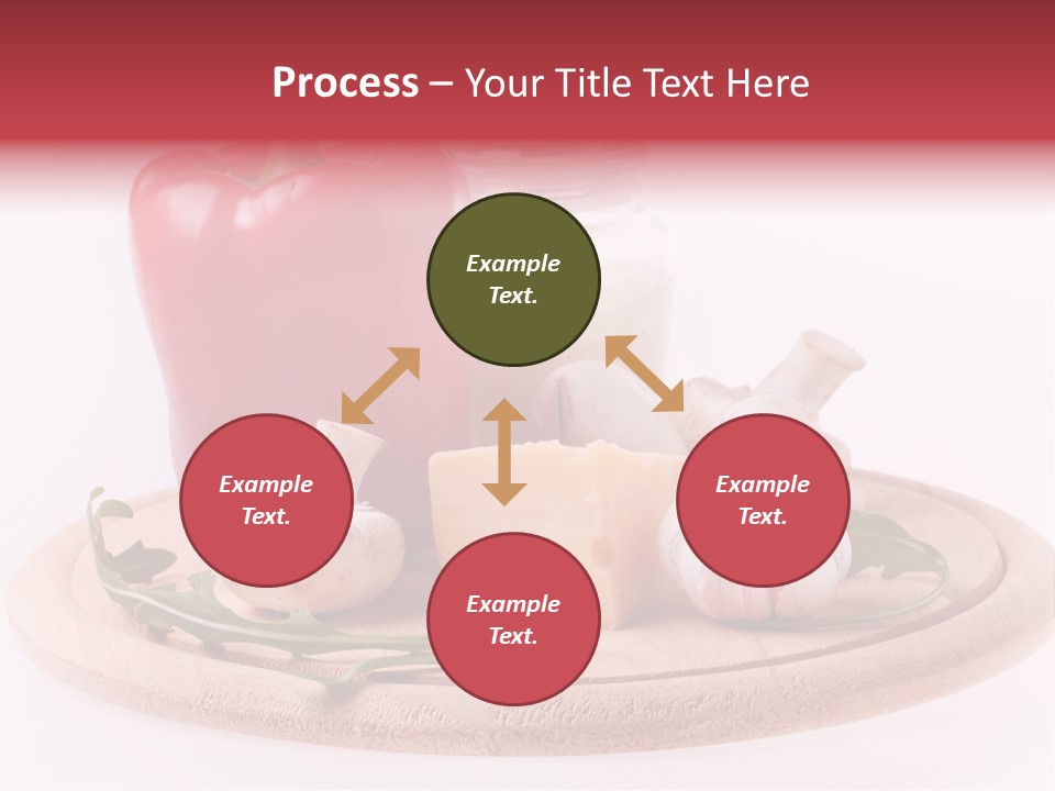 Nutrition Leaf Rukola PowerPoint Template