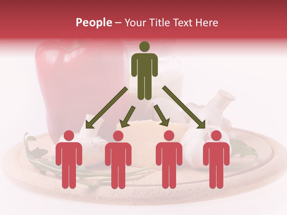 Nutrition Leaf Rukola PowerPoint Template