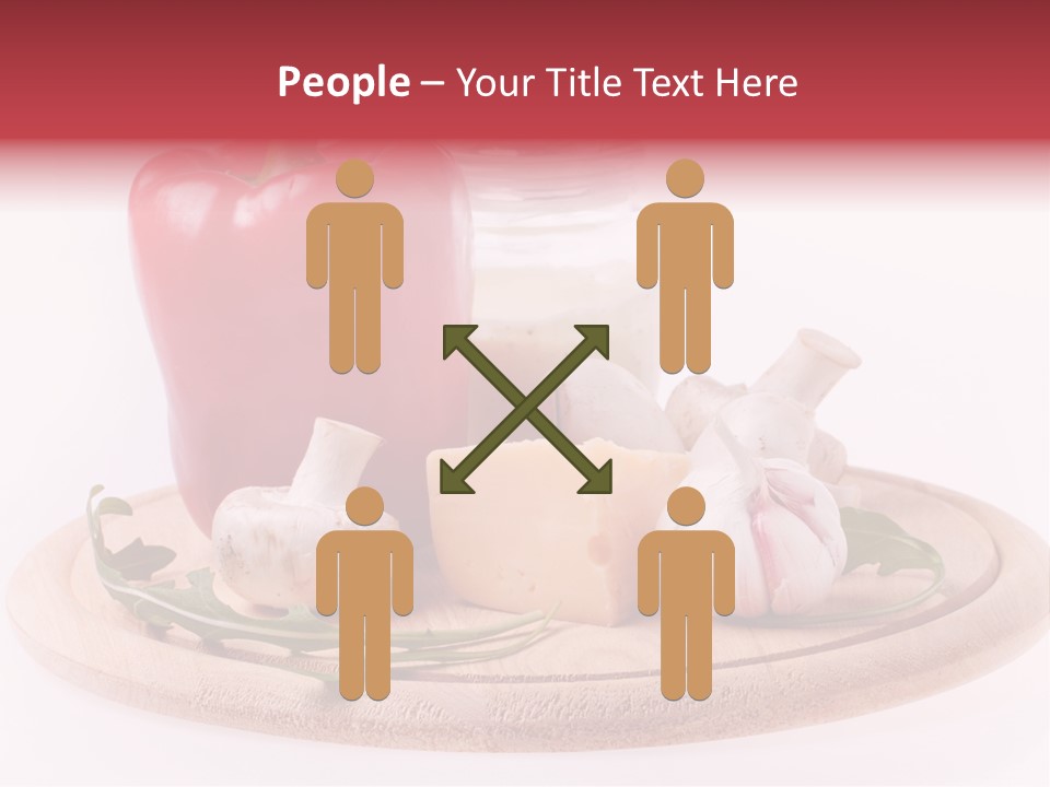 Nutrition Leaf Rukola PowerPoint Template