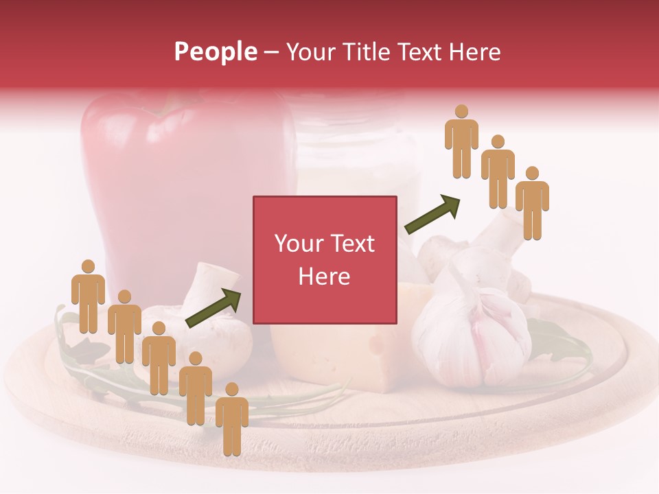 Nutrition Leaf Rukola PowerPoint Template