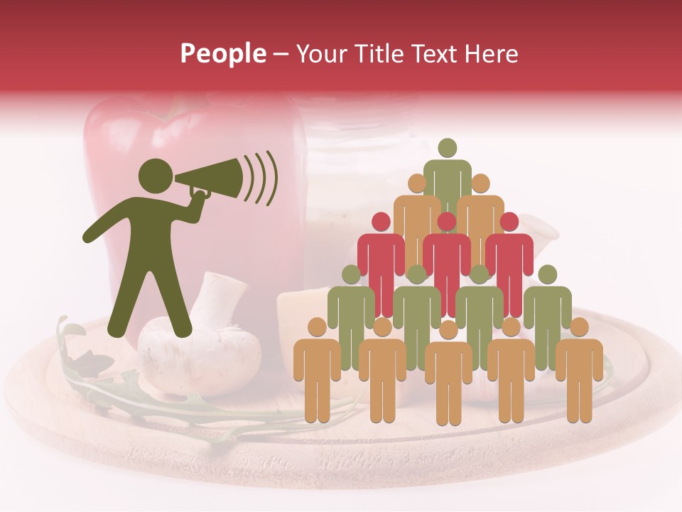 Nutrition Leaf Rukola PowerPoint Template