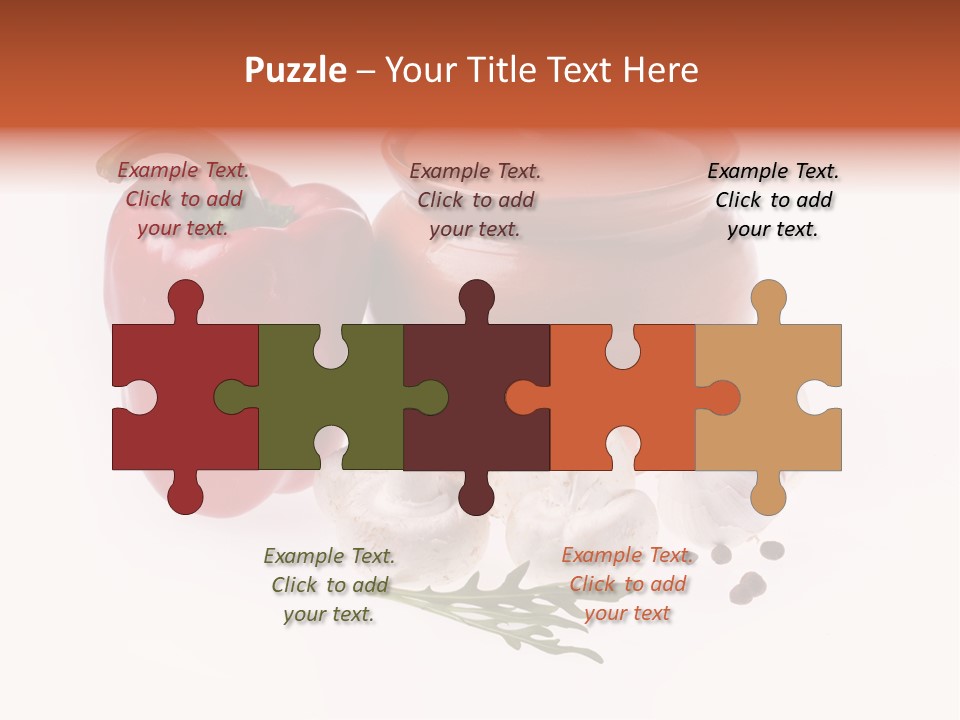 Handle Recipe Hot PowerPoint Template