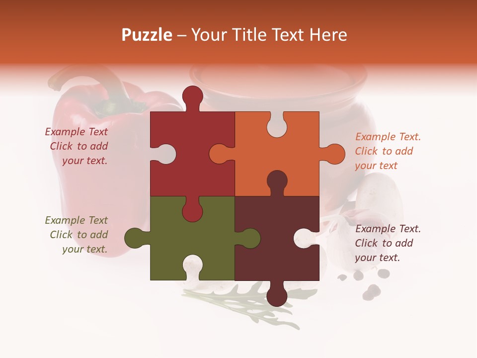 Handle Recipe Hot PowerPoint Template