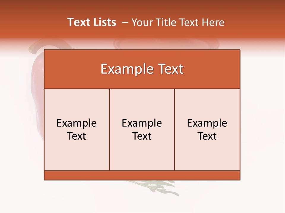 Handle Recipe Hot PowerPoint Template