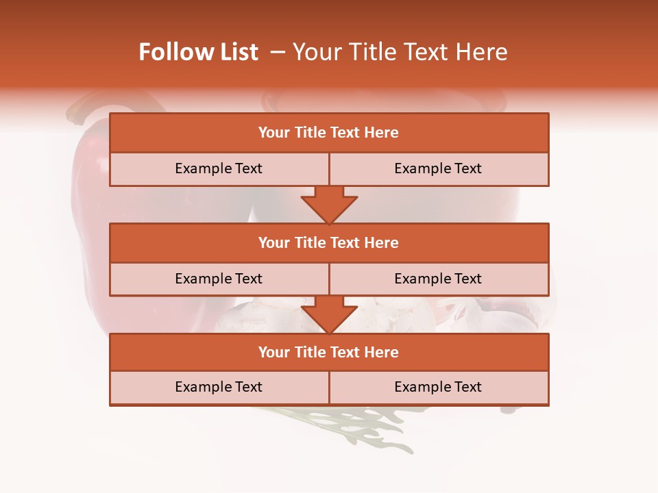 Handle Recipe Hot PowerPoint Template