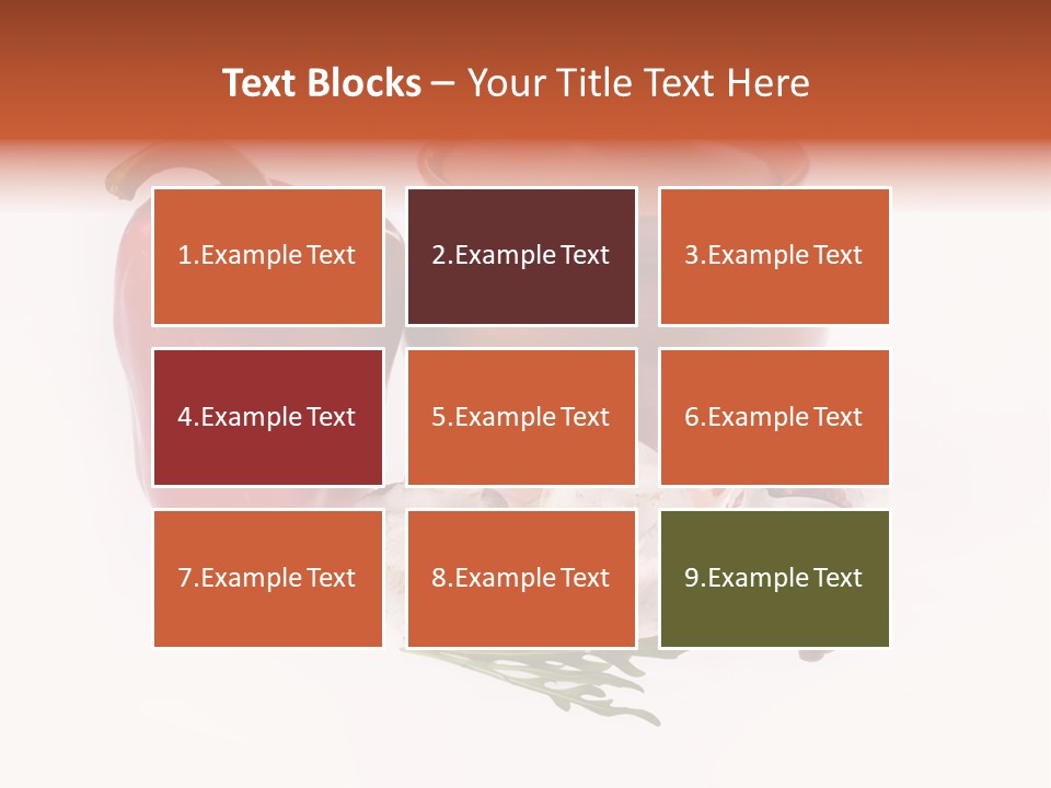 Handle Recipe Hot PowerPoint Template