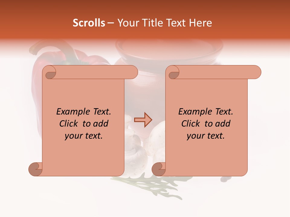 Handle Recipe Hot PowerPoint Template