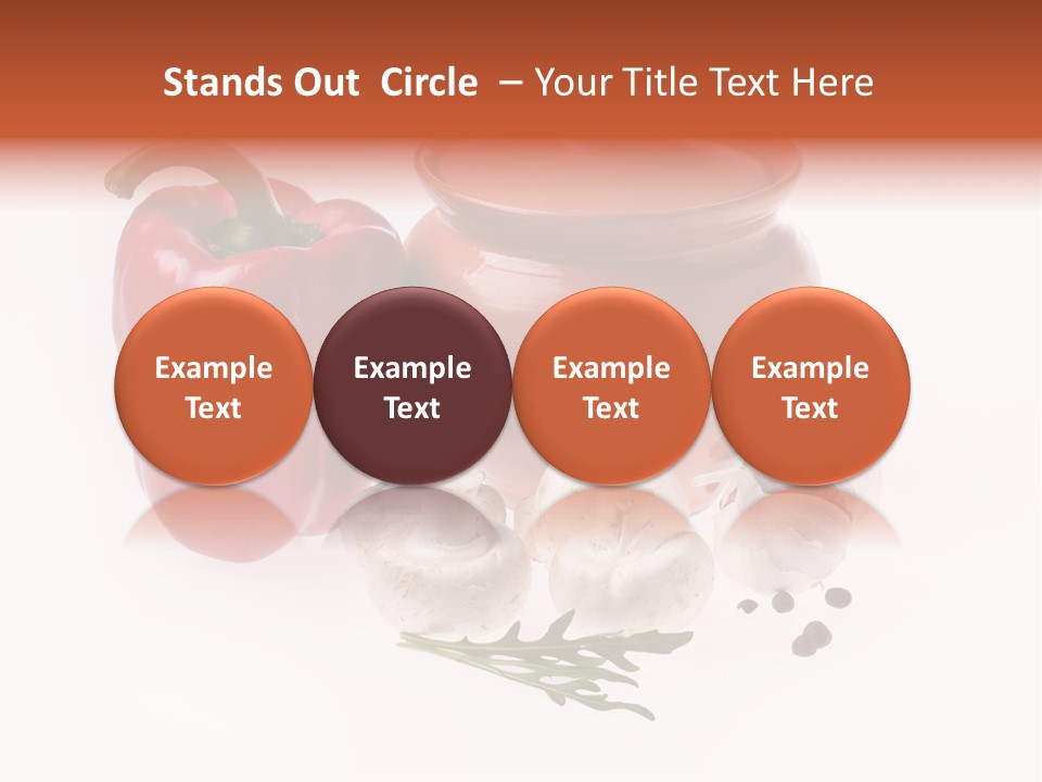 Handle Recipe Hot PowerPoint Template
