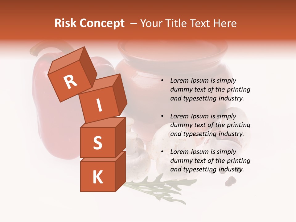 Handle Recipe Hot PowerPoint Template