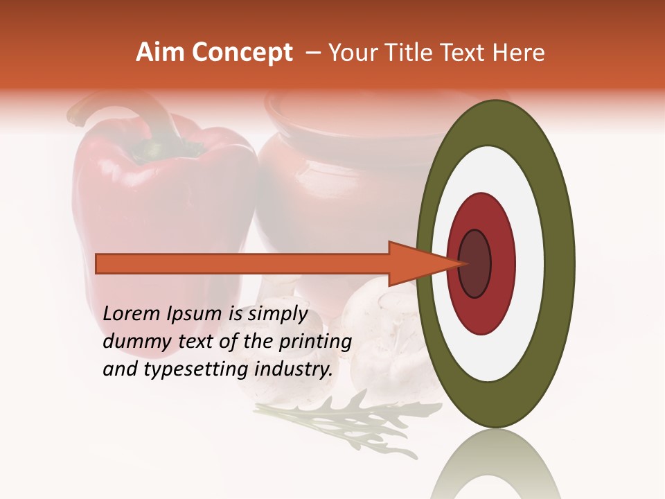 Handle Recipe Hot PowerPoint Template