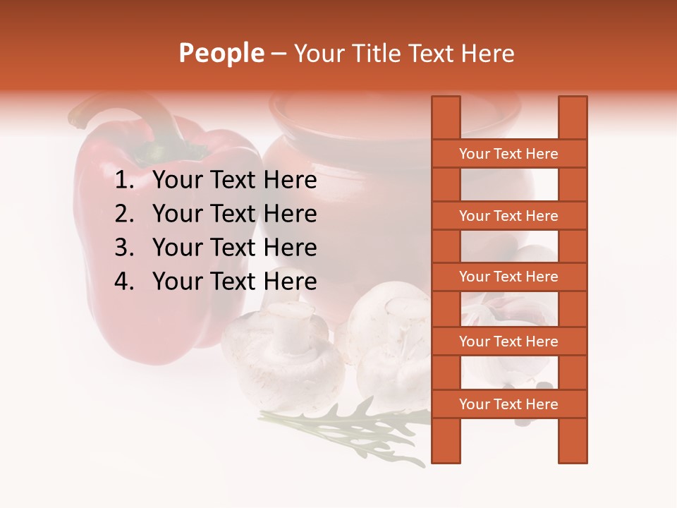 Handle Recipe Hot PowerPoint Template