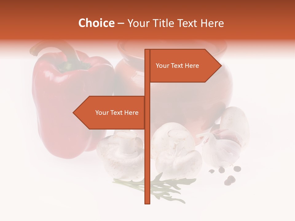 Handle Recipe Hot PowerPoint Template